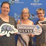 Vicky, Lorna and Wendy receive the Wilder Kent Award